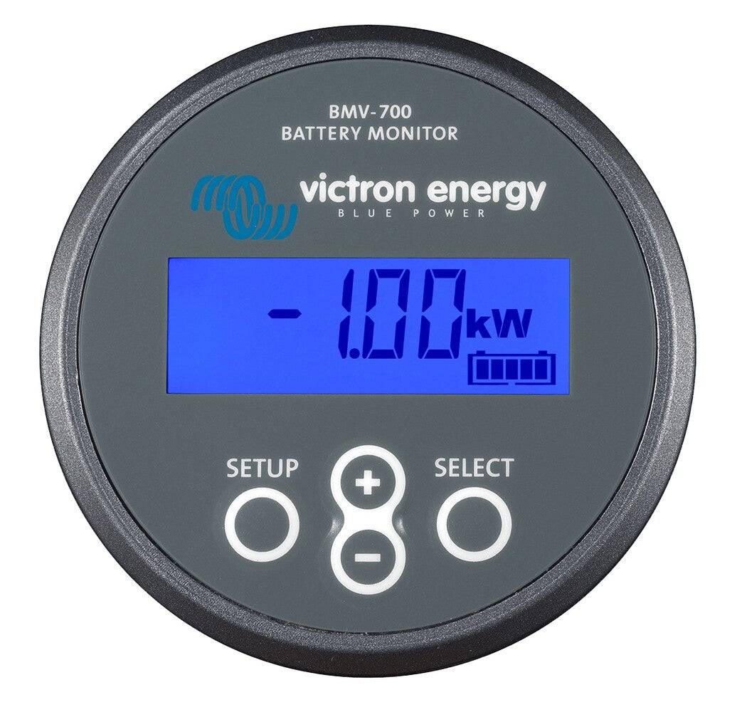 AGM 1 tot 8 kWh netto accu's 12/24/48V inclusief lader, display en kabels — 1 kWh / 12 - Marinaut