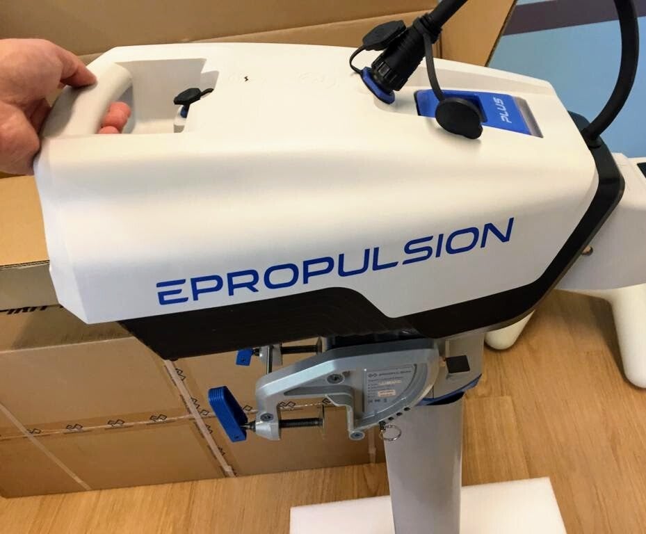 ePropulsion Spirit 1 kW Plus Stuurknuppel Elektrische buitenboordmotor - Marinaut 
