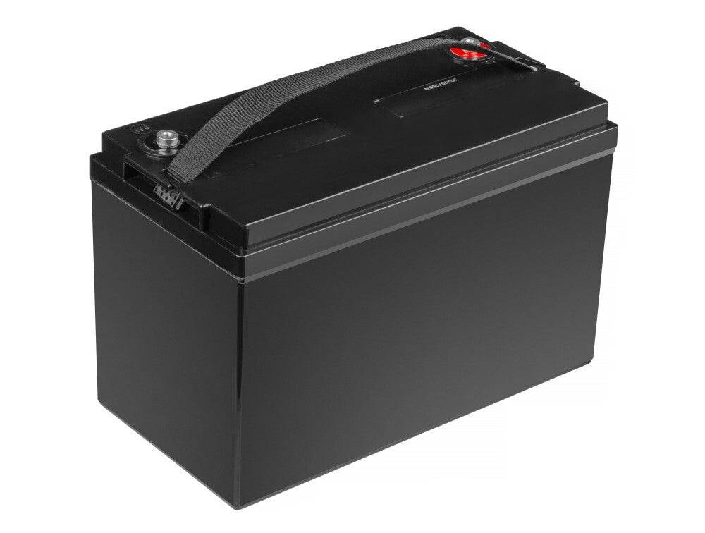 AGM 1 tot 8 kWh netto accu's 12/24/48V inclusief lader, display en kabels — 1 kWh / 12 - Marinaut 