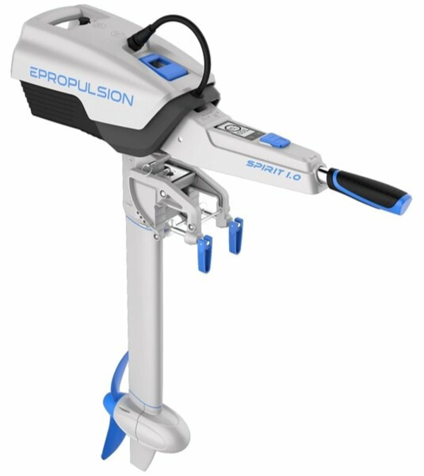 ePropulsion Spirit 1 kW Plus Stuurknuppel Elektrische buitenboordmotor - Marinaut 