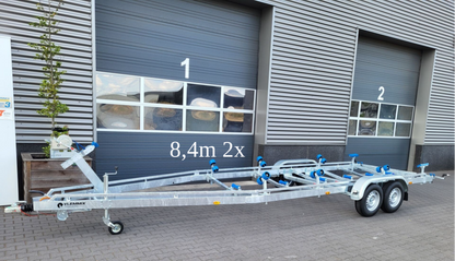 Vlemmix Boottrailer tot 2.920 kilogram en 10 meter — 1350 / 6,3 meter - Marinaut 