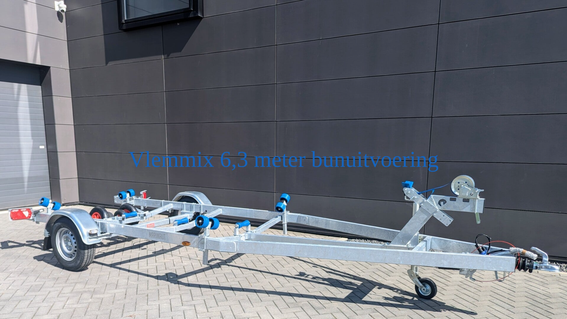 Vlemmix Boottrailer tot 2.920 kilogram en 10 meter — 1350 / 6,3 meter - Marinaut 