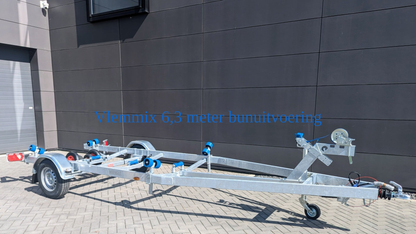 Vlemmix Boottrailer tot 2.920 kilogram en 10 meter — 1350 / 6,3 meter - Marinaut 
