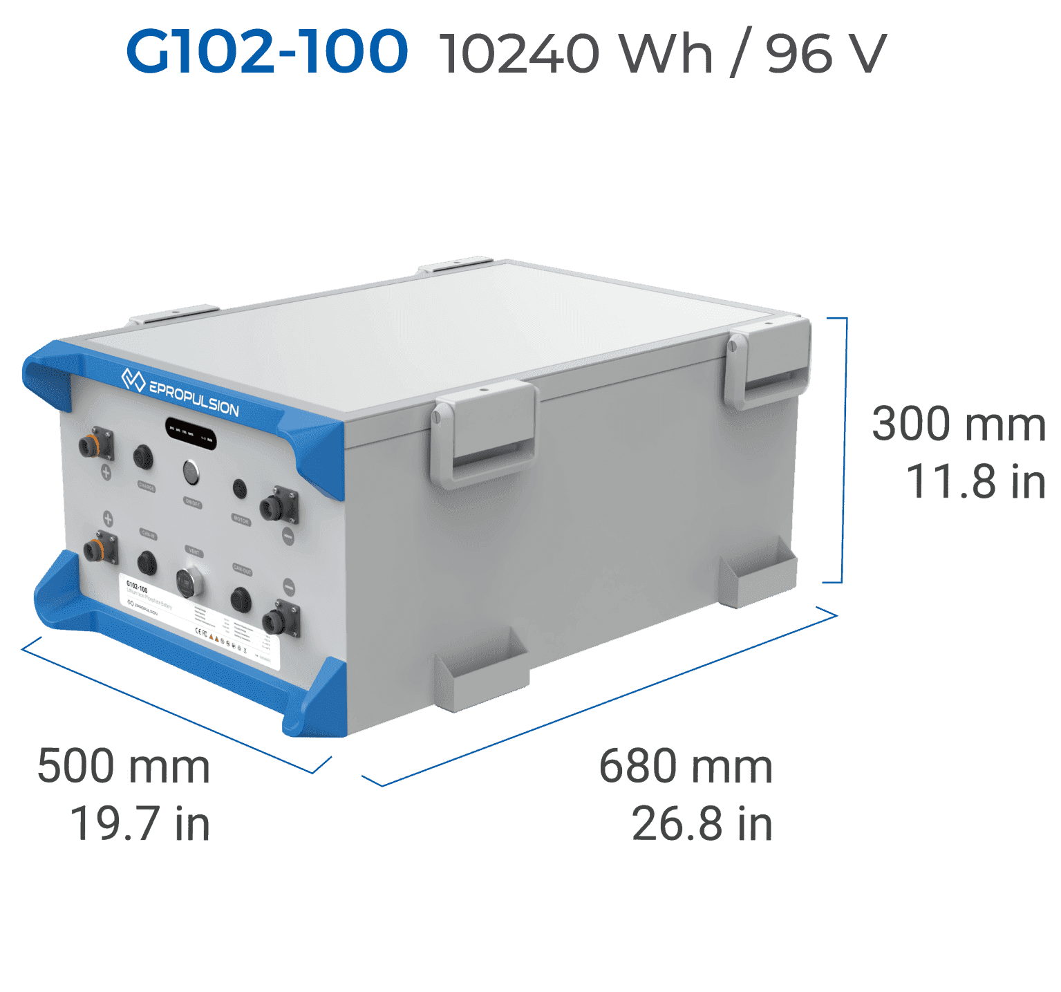 ePropulsion X20 20kW Elektrische buitenboordmotor 96V - Marinaut 