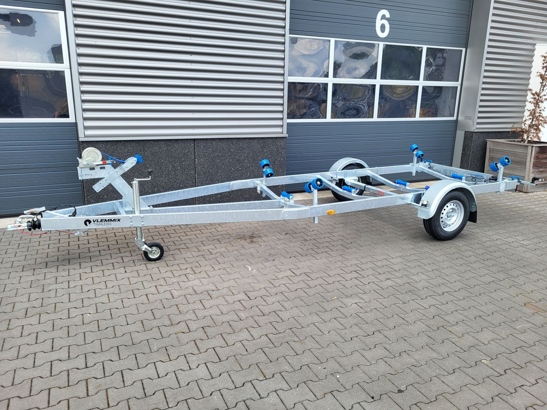 Vlemmix Boottrailer tot 2.920 kilogram en 10 meter — 1350 / 6,3 meter - Marinaut 
