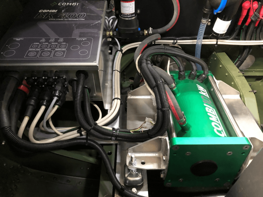 Combi elektrische binnenboordmotor 4-50 kW — 6 kW - Marinaut 