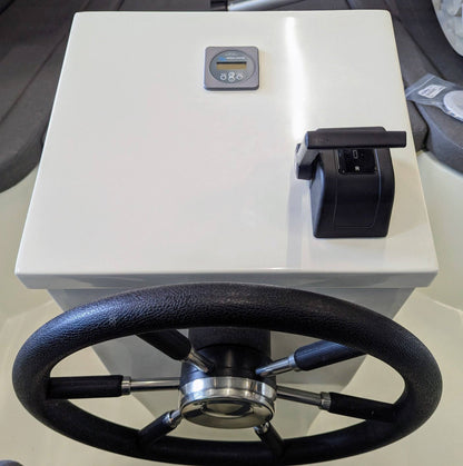 AGM 1 tot 8 kWh netto accu's 12/24/48V inclusief lader, display en kabels — 1 kWh / 12 - Marinaut 